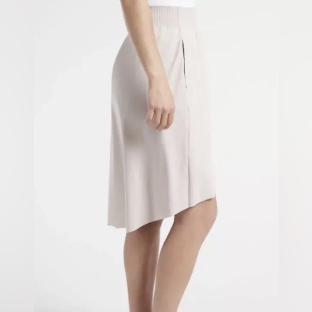 Athleta Beige Cosmic Hi Low Skirt